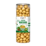 Pudina Flavoured Makhana 90 g Jar | Roasted Fox Nuts Snack | Vyapto Foods