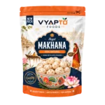 Royal Raw Makhana 150 g | Plain Fox Nuts | Stand-Up Pouch | Vyapto Foods