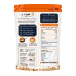 Premium Raw Makhana 250 g | Plain Fox Nuts | Stand-Up Pouch | Vyapto Foods - Image 2