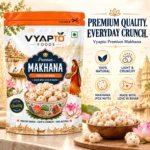 Premium Raw Makhana 250 g | Plain Fox Nuts | Stand-Up Pouch | Vyapto Foods - Image 4