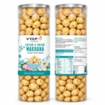 Cream & Onion Flavoured Makhana 90 g Jar | Roasted Fox Nuts Snack | Vyapto Foods - Image 2